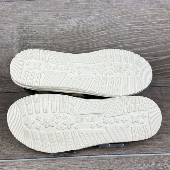 Hey Dude Wendy Women’s Sz 9/EU 40 Camo Green Slip On Comfort Loafers 121417003 - Picture 8 of 10